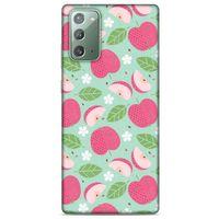 Frutix Elma 05 Samsung Galaxy Note 20 Kılıf Desenli Silikon