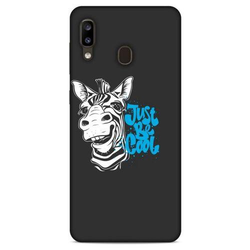 Animax Cool Zebra Samsung Galaxy A20 Kılıf Desenli Silikon