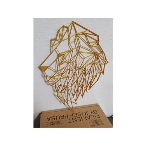 Duvar Üzerinde Küçük Aslan (Bu ürün Sadece Plastik parçadır - Almadan Önce Soru Sorabilirsiniz)