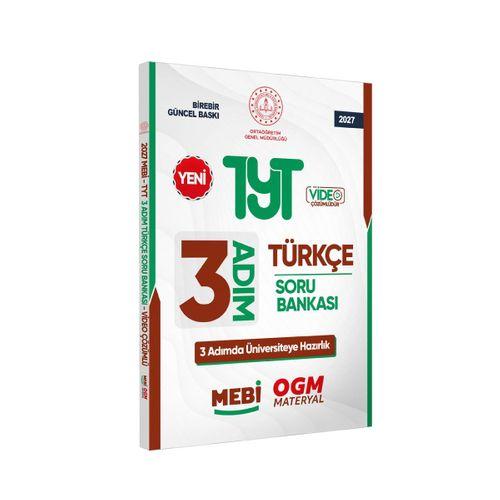 2027 TYT MEBİ-OGM 3 ADIM Türkçe Soru Bankası RENKLİ A4 Boyut Video Çözüm BASKI ÜCRETİ