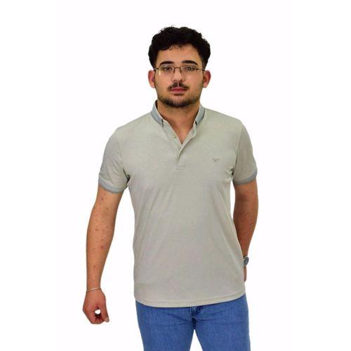 Erkek Büyük Beden Polo Yaka Merserize Tişört T3000 BGL-ST04534