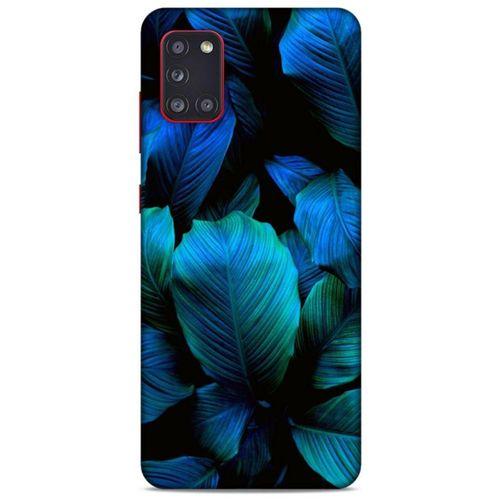Lopard Samsung Galaxy A31 Uyumlu Kılıf Bahar (7) Telefon Kılıfı Okyanus Mavi