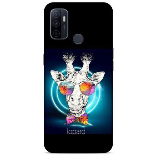 Huawei P40 Kılıf FunnyMaX (6) Silikon Kılıf Siyah Zürafa