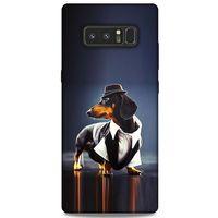 Samsung Galaxy Note 8 Kılıf Köpek Kıyafetleri (1) Kılıfı Dakhund Gömlek