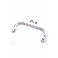 Gizli Metal Çanta Bursu – 22 cm - Metal Çanta Aparatı Çanta Aksesuarı