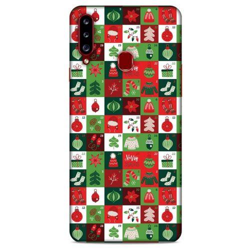Yılbaşı Süsleri 07 Samsung Galaxy A20s Kılıf Silikon Kapak