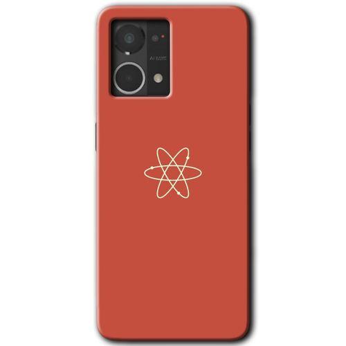 Potkal Hediye Fabrikası Oppo Reno 7 4G Kılıf HD Desen Baskılı Arka Kapak - Atom