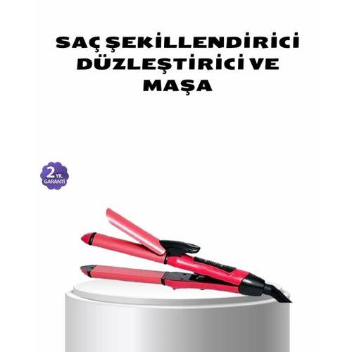 Dereceli Seramik Saç Düzleştirici – 5 Isı Seviyesi, 200°c Maksimum Sıcaklık