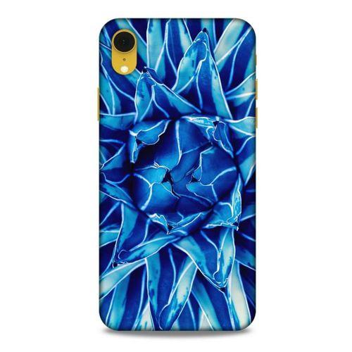 Lopard Apple iPhone XR Uyumlu Kılıf Bahar (13) Silikon Kap Açık Mavi