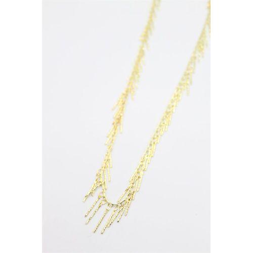 Çubuk Sallantılı  Kolye - Altın