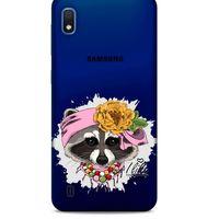 Zoologix (44) Samsung Galaxy J6 Plus Şeffaf Kılıf Silikon Desenli