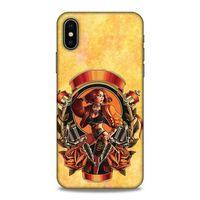 Lopard Apple iPhone XS Uyumlu Kılıf Tattoo's (15) Antişok Kılıf Kadın Dövmeleri