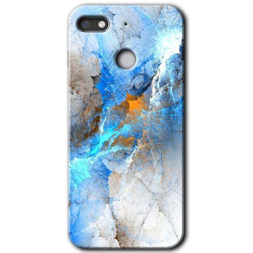 GM 8 Go Kılıf HD Desen Baskılı Arka Kapak - Mavi Buzul + Kırılmaz Cam