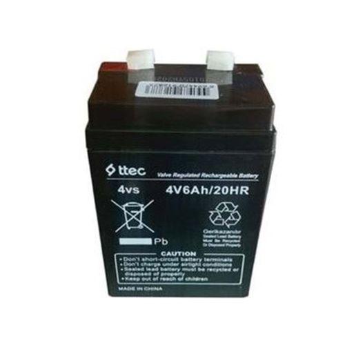 4V 6 AH Kuru Bakımsız Akü