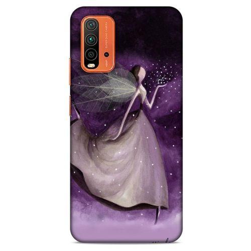 Lopard Xiaomi Redmi 9T Uyumlu Kılıf Y.Liva-2020 Seri Mor Peri Slim Armor Kılıf