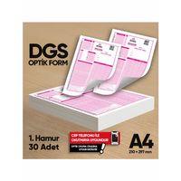 DGS Deneme Sınavları İçin 30 Adet Optik Form