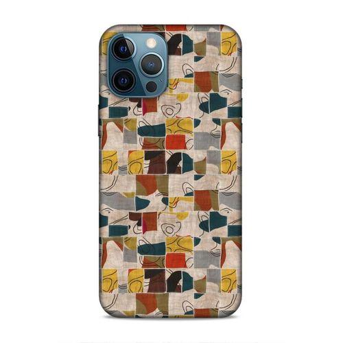 Apple iPhone 12 Pro Max Uyumlu Kılıf Romans (9) Kılıf Sarı Lacivert