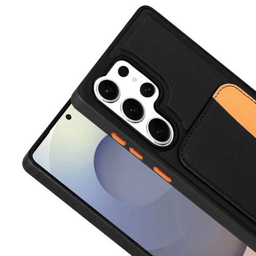 Galaxy S25 Ultra Kılıf Kartlıklı Zore X-Kart Silikon Kapak