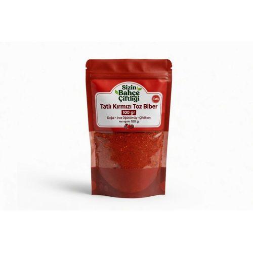 Sizin Bahçe Çiftliği Tatlı Toz Kırmızı Biber 100 gr.