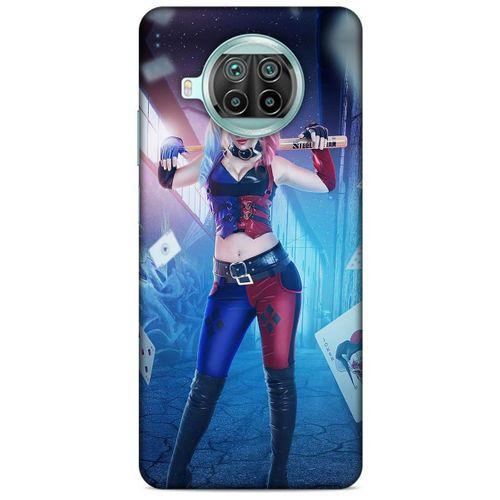 Xiaomi Mi 10T Lite 5G Uyumlu Kılıf Harley Quinn (31) TPU Kılıf Lavanta mavisi