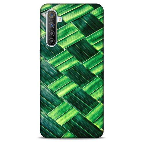 Lopard Oppo Realme XT Uyumlu Kılıf Bahar (37) Silicone Cover Bambu Yaprak