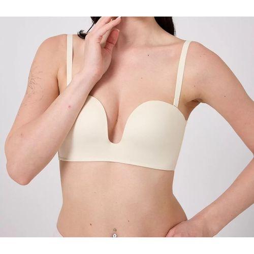 Freshness Msf05 Destekli V Dekolte Lazer Kesim Sütyen