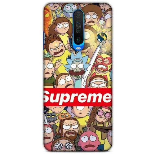 Xiaomi Redmi K30 5G Uyumlu Kılıf Rick And Morty (44) Tough Armor Kılıf Beth C-500A