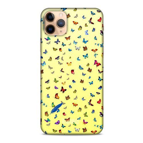 Apple Iphone 11 Pro Kılıf Kelebek Etkisi (14) Lansman Kılıf Kırmızı Krem