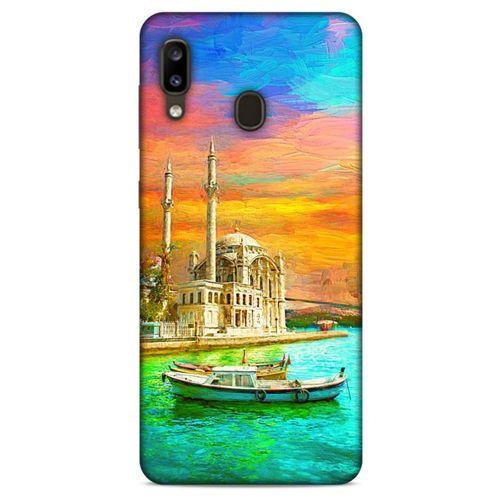 Cityx (36) Samsung Galaxy A20 Kılıf Silikon Kapak Desenli