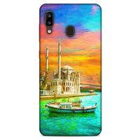 Cityx (36) Samsung Galaxy A20 Kılıf Silikon Kapak Desenli