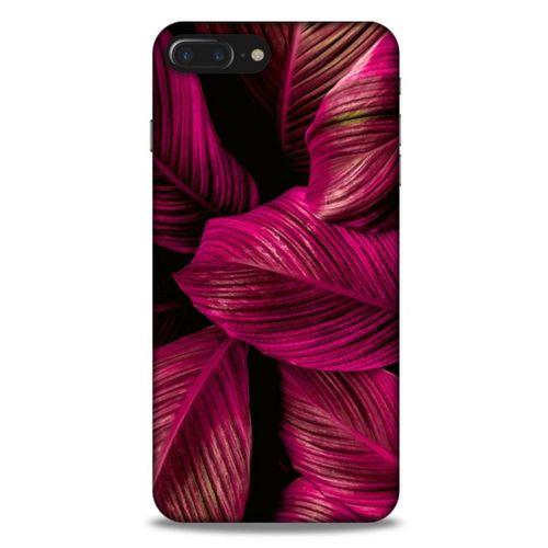 Lopard Apple Iphone 7 Plus Uyumlu Kılıf Bahar (4) Koruma Kılıfı Bordo