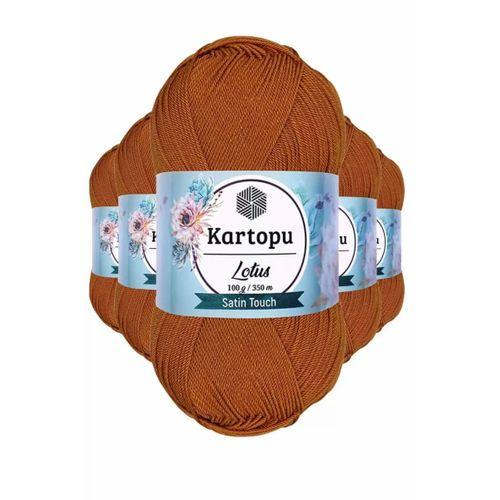 5 Adet Lotus Bikini Büstiyer Bluz Örgü İpi  K302 Tarçın