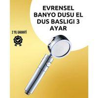 Masaj Ve Yağmur Modlu Çok İşlevli Paslanmaz Çelik Duş Başlığı
