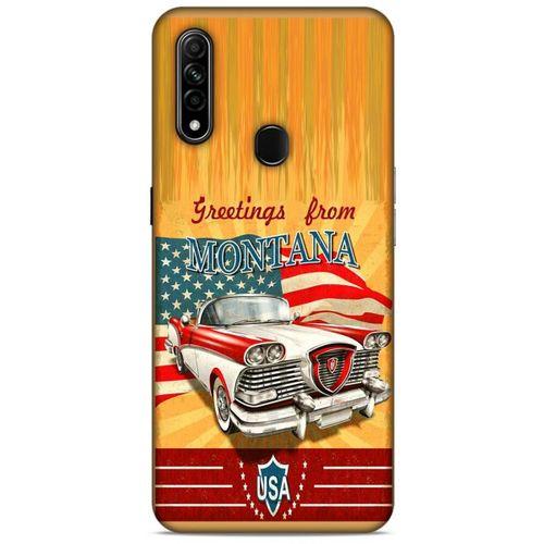 Retro (13) Desen Silikon Kap Renkli Oppo A31 Kılıf