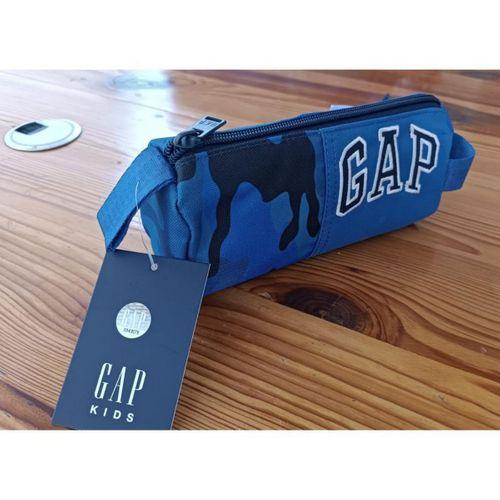 GAP Orijinal Kalem Çantası Tek Bölme Mavi Kamuflaj