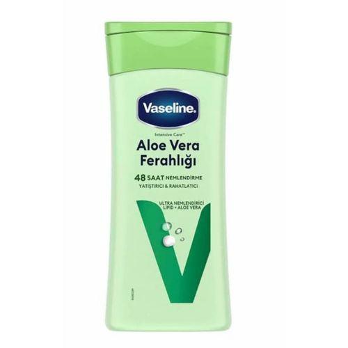 Vaseline Vücut Losyonu Aloe Vera Ferahlığı Kuru Ciltler Için 200 ml