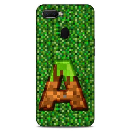 Lopard Oppo Ax7 Uyumlu Kılıf PiXel (44) Tough Armor Kılıf A Harfi