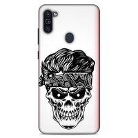 Lopard Samsung Galaxy M11 Uyumlu Kılıf Tattoo's (26) Tpu Silikon Kılıf İskelet
