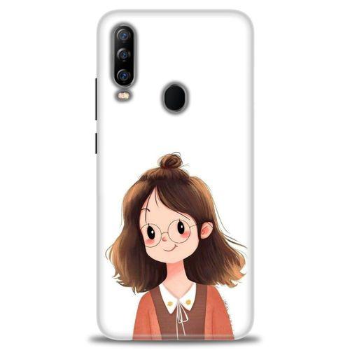 General Mobile GM 20 Pro Kılıf HD Baskılı Kılıf - Tatlı Kız + Tam Ekran Koruyucu