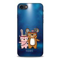 Apple Iphone 7 Kılıf FunnyMaX (2) Kabı Lacivert Beyaz