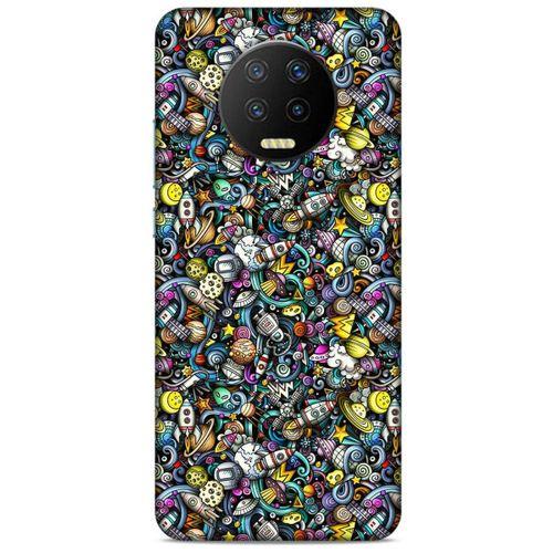 Lopard İnfinix Note 7 Uyumlu Kılıf SpaceX (41) Tank Kılıf