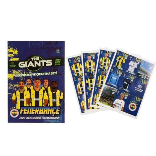 Mythos Fenerbahçe Dev Poster ve Çıkartma Seti Orjinal