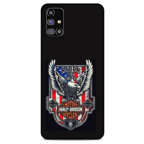 Samsung Galaxy M31s Uyumlu Kılıf Motorsiklet (7) Telefon Kılıfı Harley Davidson