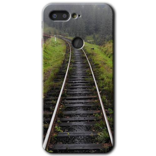 General Mobile GM 9 Pro Kılıf HD Desen Baskılı Arka Kapak + Temperli Cam - Tren Yolu