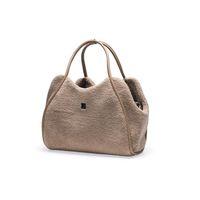 Beeztees DBL Köpek Taşıma Çantası, Yıkanabilir, 6,5Kg'ye kadar, Bej, 43x15x35cm