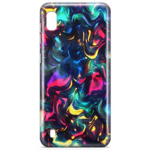 Samsung Galaxy A10 Kılıf Işıklı Geceler Arka Kapak Koruma Desenli Full Koruyucu