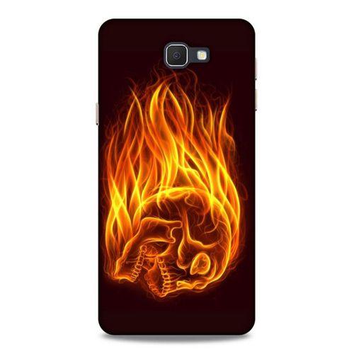Lopard Samsung Galaxy J7 Prime Uyumlu Kılıf FireX (50) Shockproof Kılıf İskelet Kafa