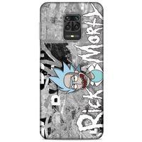 Xiaomi Redmi Note 9S Uyumlu Kılıf Rick And Morty (10) Full Koruma Kılıfı Space Beth