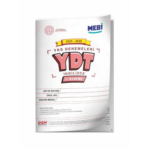 2026 YKS-YDT İNGİLİZCE MEBİ ONLİNE OGM Türkiye Geneli 11 Deneme Büyük Boy Renkli BASKI ÜCRETİ