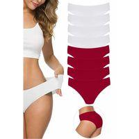 8 Adet Kadın Dikişsiz Lazer Kesim Esnek İz yapmayan Külot S5